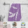 thumbnail image 6 of GZHJMY Lavender Soft Hand Towels, 2 Pcs Absorbent Bath Towel Decorative Fingertip Towels for Bathroom Gym Spa Hotel Beach Swimming Pool,14.4"x 28.3", 6 of 7