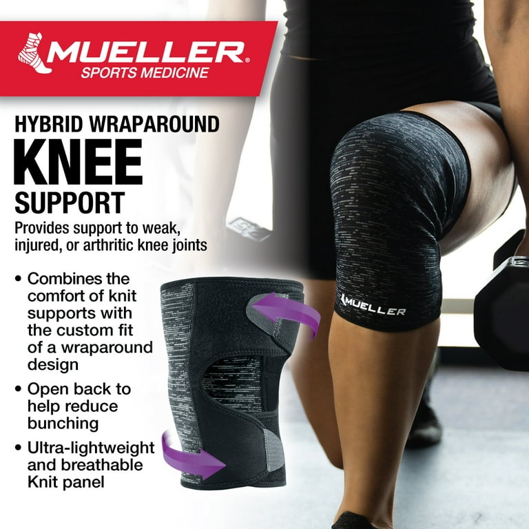 Müller Knee Support Adjustable Compression Brace - One Size, Black for sale  online