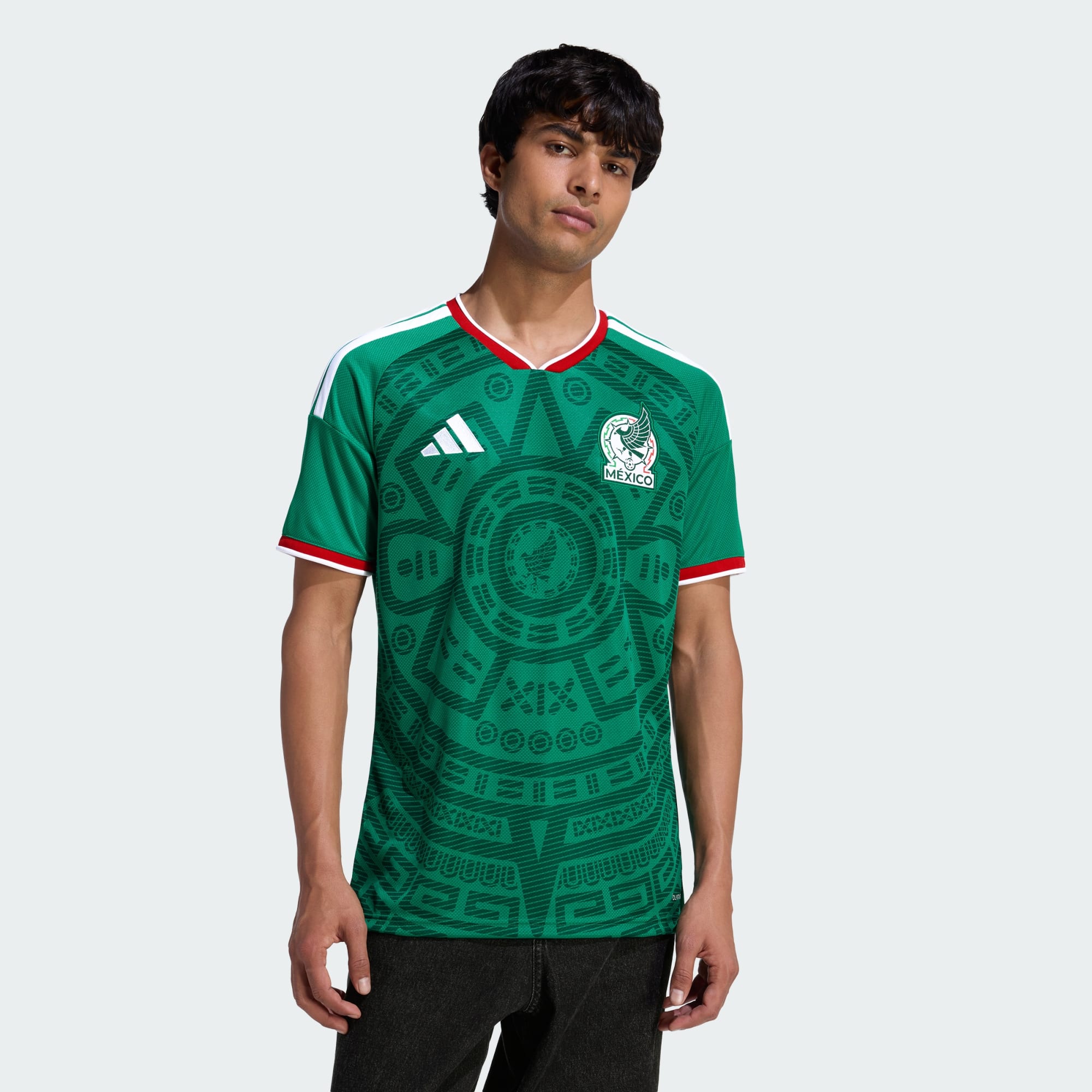 adidas Mexico Home Men's Stadium Soccer Jersey 26/27