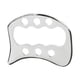 thumbnail image 2 of Tablero ador Gua Sha,Tabla de Gua Sha de acero inoxidable,Herramienta portátil para raspar músculos faciales,cuello y piernas,Herramienta de raspado de acero inoxidable, 2 of 8