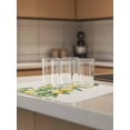 thumbnail image 6 of Kitchen Drying Mat for Counter Watercolor Lemon Green Leaves on Linen Absorbent Dish Mats Foldable Microfiber Drainer Pad Summer Fruit Plate Holder Mat for Countertop Sink Decor, 6 of 6