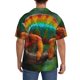 thumbnail image 3 of Fotbe Chameleon Camisa Estampada de Manga Corta para Hombre, Casual de Verano, Estilo Playero, Sin Arrugas-Small, 3 of 5