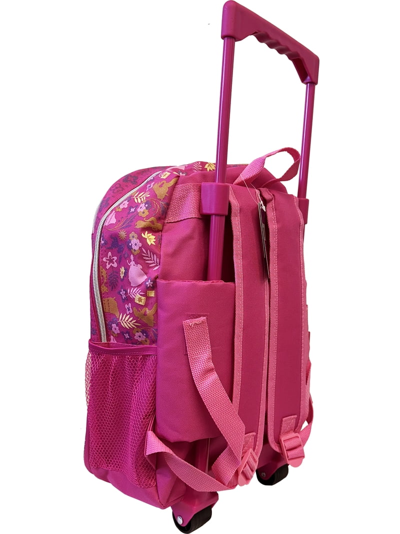 Disney Frozen, Large Rolling Backpack 16, Pink, Canvas - Walmart.com