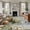 Multi, variant on 6'x9' Area Rugs, Spring Floral Indoor Outdoor Area Rug for Living Room Bedroom, Summer Flowers Pastoral Bee Washable Bathroom Rugs Kitchen Floor Carpet Mats Home Decor Aesthetic
