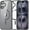 Clear Gray, variant on Magnetic for iPhone 12 Case,iPhone 12 Pro case, [Compatible with MagSafe][Clear Hard Back with Soft TPU Bumper][12FT Military Grade Drop Protection] Shockproof Phone Case,Clear Sapphire Blue