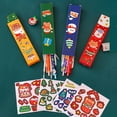 thumbnail image 4 of Nomeni Christmas Pen Stationery Set: Five Piece Gel Pen Set Perfect For Students And Children Creative Holiday Prize And Ideal For Learning, 4 of 8