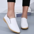 thumbnail image 5 of Guttear Womens Shoes Comfort Slip-Ons Flat Work Shoes Casual Penny Loafers Dress Shoes, 5 of 7