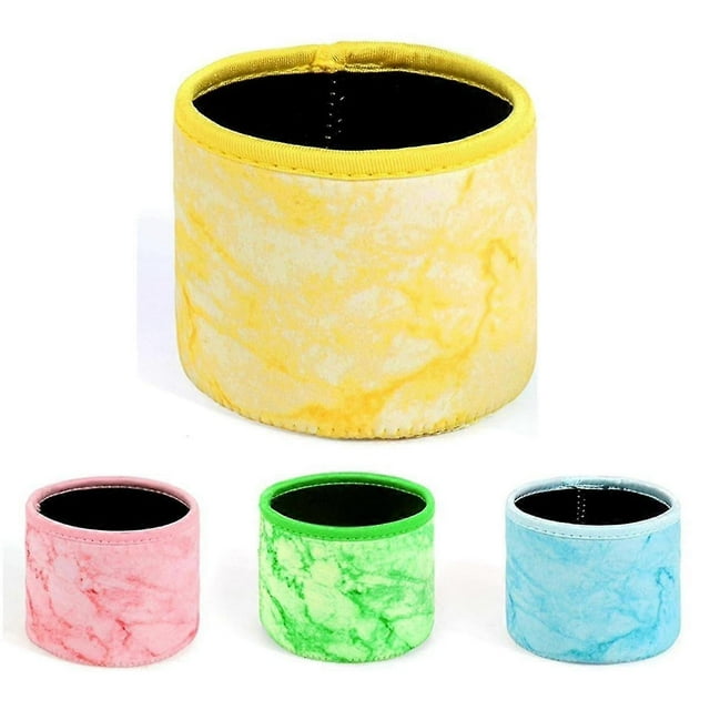 Pack of 4 16OZ Ice Cream Neoprene Sleeve for Creami Deluxe Accessories, Reusable Insulated Sleeves Banmo