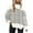 White, variant on YDFCWXW Women's Oversized Sweaters 2025 Fall Outfits Trendy Crewneck Knit Side Slit Fashion Pullover Tops Black, M