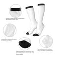 thumbnail image 6 of Balery White Fun Novelty Socks Men'S Women'S Crew Socks Funny Crazy Novelty Socks Quirky And Cool Socks, 6 of 9