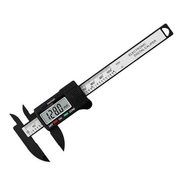 LCD Digital Vernier Caliper Micrometer Measure Tool Gauge Ruler 100mm Black. V0S8