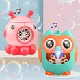 thumbnail image 3 of 2Pcs Bubble Blower Set, Blowing Animal Gears Automatic Battery Operated Toy Manual Bubble For Outdoor Wedding Party Baoblaze soplador de burbujas, 3 of 7