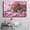 Pink, variant on Mudket Framed Pink Leopard with Roses & Pearls Canvas Wall Art, Glam Leopard Print Room Decor for Women Bedroom, Animal Wall Art, Ready to Hang - 12"L x 8"W