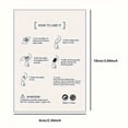 thumbnail image 4 of 30pcs Christmas Tattoo Stickers - Santa Claus, Elk, Star, Christmas Tree, Gift Candy Designs, Waterproof, Lasts 2-3 Days, Makeup Remover Washable, Rectangular Shape, for Holiday Parties / All Skin Typ, 4 of 5