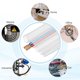 thumbnail image 5 of Manga de cable de silicona Uxcell de 3 m, tubo de silicona clara de 10 mm, organizador de cables, revestimiento de protección, 5 of 6