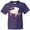 Purple, variant on Inktastic Roller Skate Flowers Youth T-Shirt
