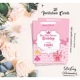 thumbnail image 5 of Darling Souvenir Pink Birthday Invitation Card Printable Fill or Write In Blank Invites Party Supplies Pack Of 28 5 x 7 Inches, 5 of 5
