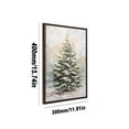 thumbnail image 3 of Snowy Christmas Tree with Luminous Decorative Painting, Style D-1087, Black, One Size, 3 of 4