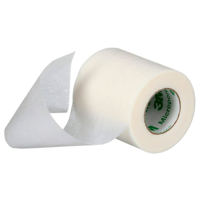 Nexcare Gentle Paper Tape, Medical Paper Tape, Secures Dressings and Lifts  Away Gently - 1 In x 10 Yds, 2 Rolls of Tape