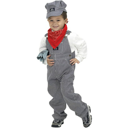 Train Engineer Boys Child Halloween Costume, One Size, 2T-3T