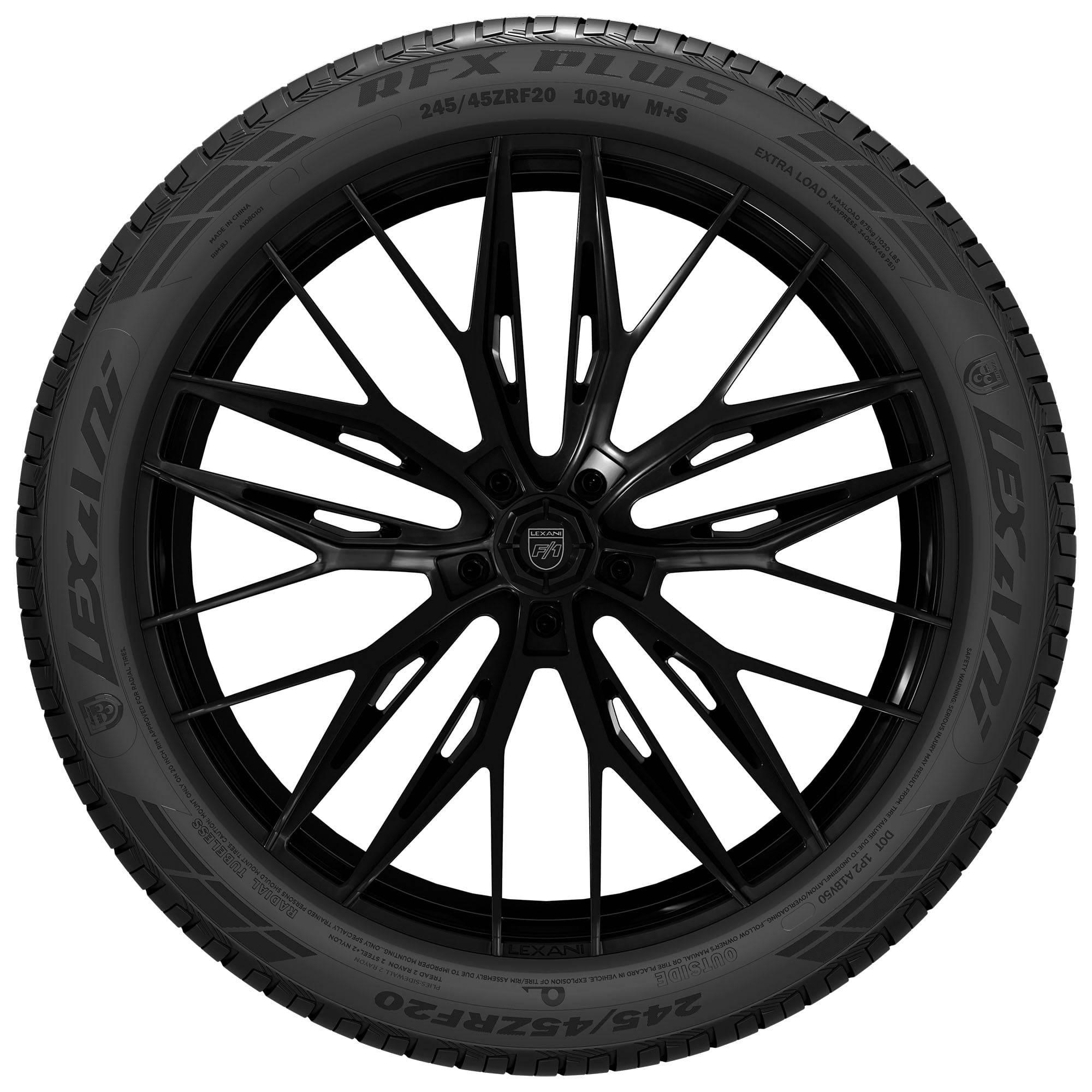 Lexani RFX Plus All Season 225/40ZR18 88W Passenger Tire - Walmart.com