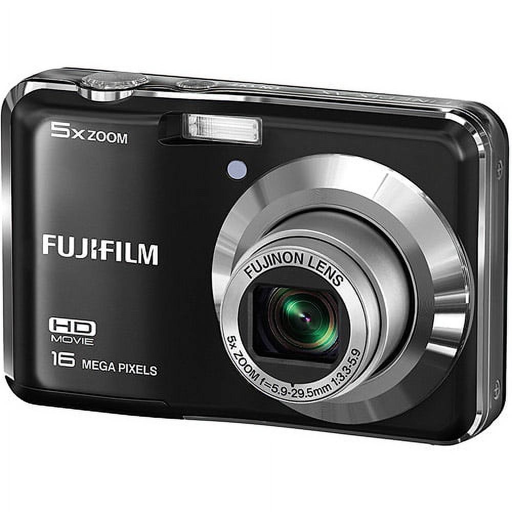 Fujifilm Finepix AX560 Black 16MP Digital Camera w/ 5x Optical Zoom, 2.7" LCD Display, HD Movies - image 2 of 2
