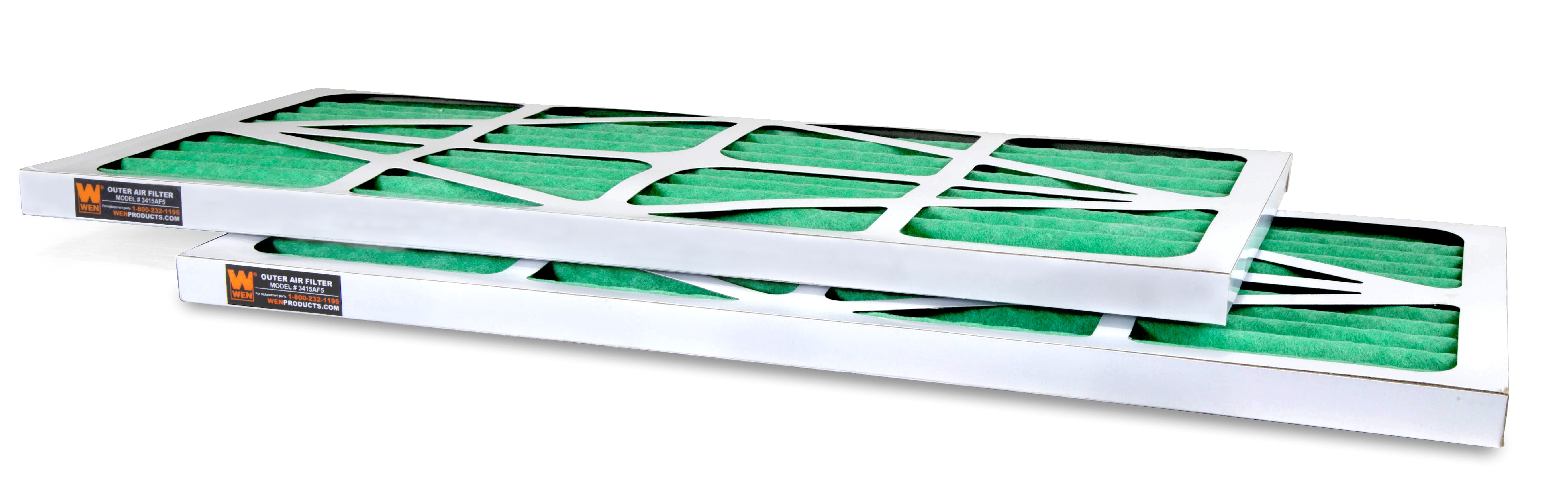 WEN 5-Micron Industrial-Strength Outer Air Filter, Two Pack (for the WEN 3415 Air Filtration System)