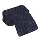 thumbnail image 4 of Disketp Navy Dark Blue Estuche de Lápices de Doble Capa con Tapa Abatible y Cremallera, Organizador Escolar para Adolescentes y Adultos, 4 of 7