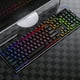 thumbnail image 3 of Teclado Mecánico Con Luz De Fondo De Respiración Colorida Juego Con Cable 10 De Teclado De Botones4 Piezas Minnieouse EL013306-01, 3 of 5
