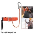 thumbnail image 3 of LOVIVER Belt with Lanyard ,W/ Canvas Tool Organizer Bag, Work Belt Installation Aerial 3m, 3 of 8