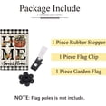 thumbnail image 6 of Fall Garden Flag, Flags for Outside 12.5x18 Inch Double Sided Pumpkins Home Sweet Home Small Mini Garden Flag Burlap Flag Home Decor for Yard Lawn Patio Outdoor, 6 of 6