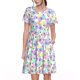 thumbnail image 1 of Easygdp Butterflies on Polka Dots para Vestido Transpirable de Mujer, Vestido Suelto de Manga Corta con Pliegues y Bolsillos para el Verano, 1 of 6