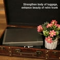 thumbnail image 4 of Valise en Cuir Vintage, Mini Valise en Cuir 3D Unique Sans Roues avec Poignée pour la Nuit, 4 of 7