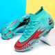 thumbnail image 3 of Zapatos de fútbol transpirables para hombre, botas de fútbol de entrenamiento para interiores, con picos largos, zapatillas de deporte a juego con hierba, novedad, 3 of 5