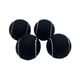 thumbnail image 5 of 4 fundas para patas de muebles, antideslizantes, con forma de pelotas de tenis. Negro, 5 of 9