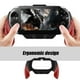 thumbnail image 4 of Gaming Hand Grip Joypad, ABS PS Handle Holder Bracket, Hand Grip Handle Holder Case Bracket, Play Station Holder Protector Case for PS Vita 2000(Rojo) Amonsee No, 4 of 7
