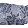 thumbnail image 6 of Luna Queen Cotton Duvet Cover Set of 3 100% Cotton Quilt Cover Bedding Set Lightweight Comforter Cover with Two Pillow Cases, Blue, 6 of 11