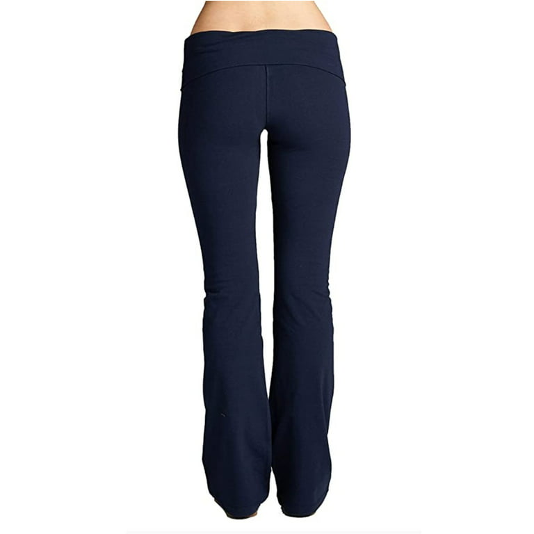 Aayomet Yoga Pants For Women High Waist Women's Crossover High Waisted  Bootcut Yoga Pants Flutter Leggings Front Split Flare Leg Workout Pants  Work