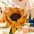 thumbnail image 3 of ed Stem Bouquet, Handmade Flower DIY Material Package, Craft Making Yellow, 3 of 9