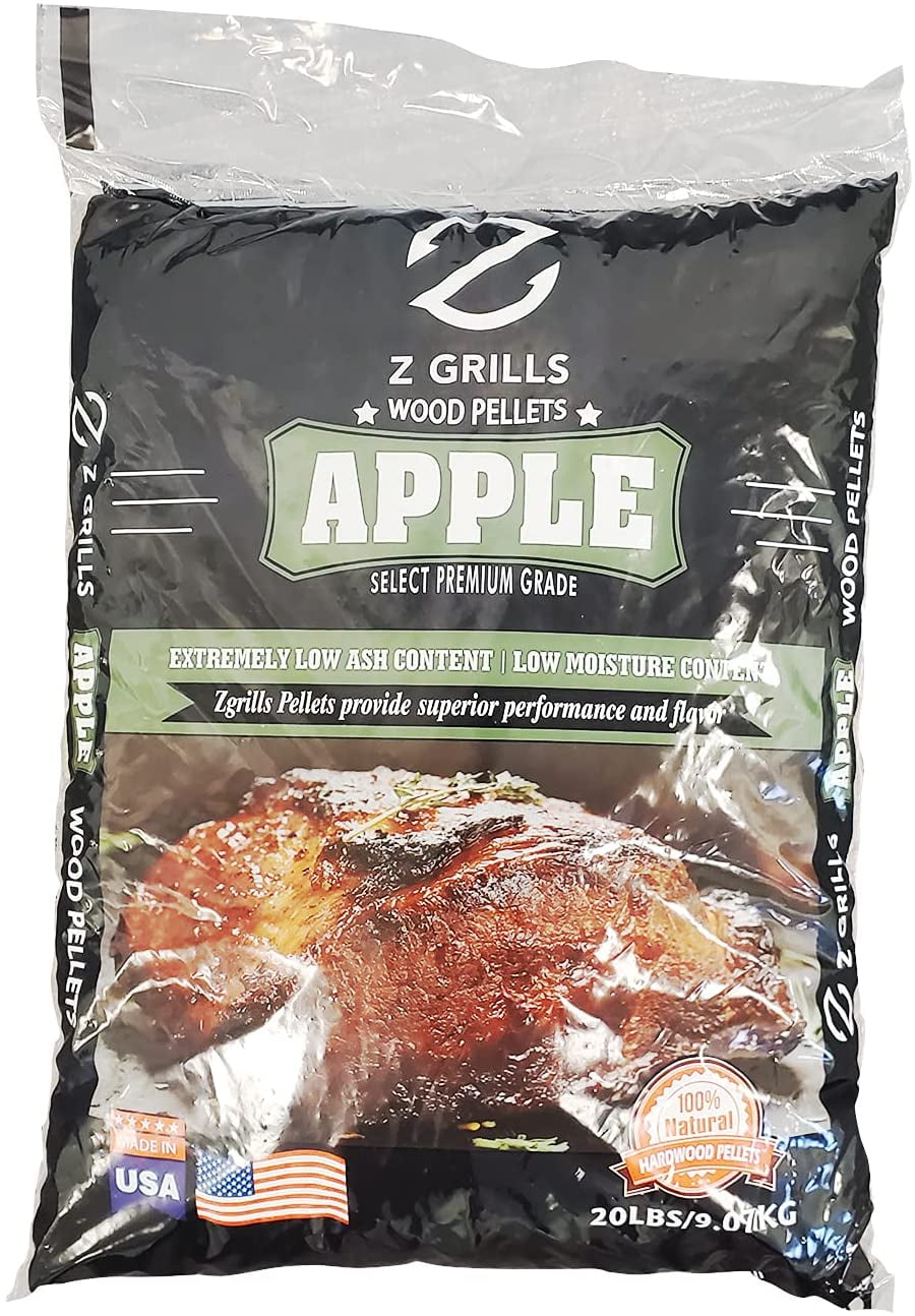 Z GRILLS Premium BBQ Wood Pellets for Grilling Smoking Cooking,20 LB Per Bag Made in USA Competition-Blend, 1pack 