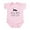 Petal Pink, variant on CafePress - Infant Bodysuit - Baby Light Bodysuit, Size Newborn - 24 Months