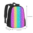 thumbnail image 3 of Daiia Rainbow Scales2 Backpack for Men and Women -Durable Backpack Large Capacity, Water-Resistant Bag with Adjustable Straps and Laptop Compartment, 3 of 9
