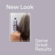 Jhirmack Silver Brightening Purple Toning Shampoo for All Shades of Silver and Gray Hair, 12 fl oz