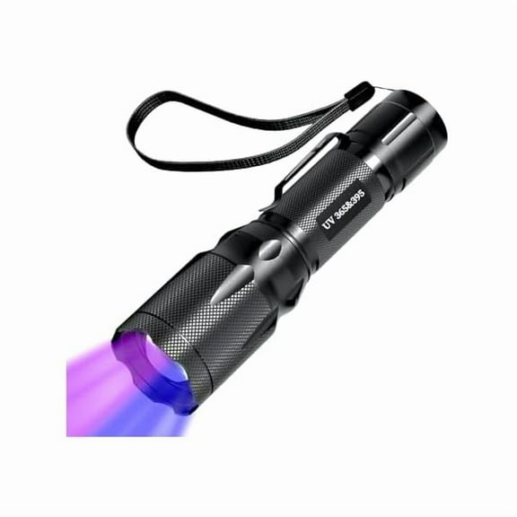 ZCUV Flashlight 365nm & 395nm, Ultraviolet Black Light Flashlights, Handheld Zoomable Blacklight Torch Wood's Lamp, Detector for Pet Urine Dry Stains, Resin Curing, Rocks, Scorpions Finder