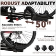 thumbnail image 3 of Akaber Ebike Rack, 2 Hitch Bike Rack for Car, 200 lbs Capacity, Fits 5-Inch Fat Tire Bikes, Bike Carrier for Car, SUV, Truck, Van RV and Trailer, 3 of 8