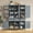 Gray, variant on DTTRA 75" Tall Farmhouse Kitchen Pantry Cabinet with 6 Doors & 3 Drawers, Blue