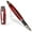 Red & Black, variant on Tuscany Fountain Pen - Green & Black Marbleized Gloss Body (Nib Medium Tip)
