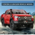 thumbnail image 5 of CHUNYAN 1:24 Great Wall Cannon Pickup Alloy Model Cast Metal Off-Road Vehicle Simulated Sound and Light Children's Toys, 5 of 9