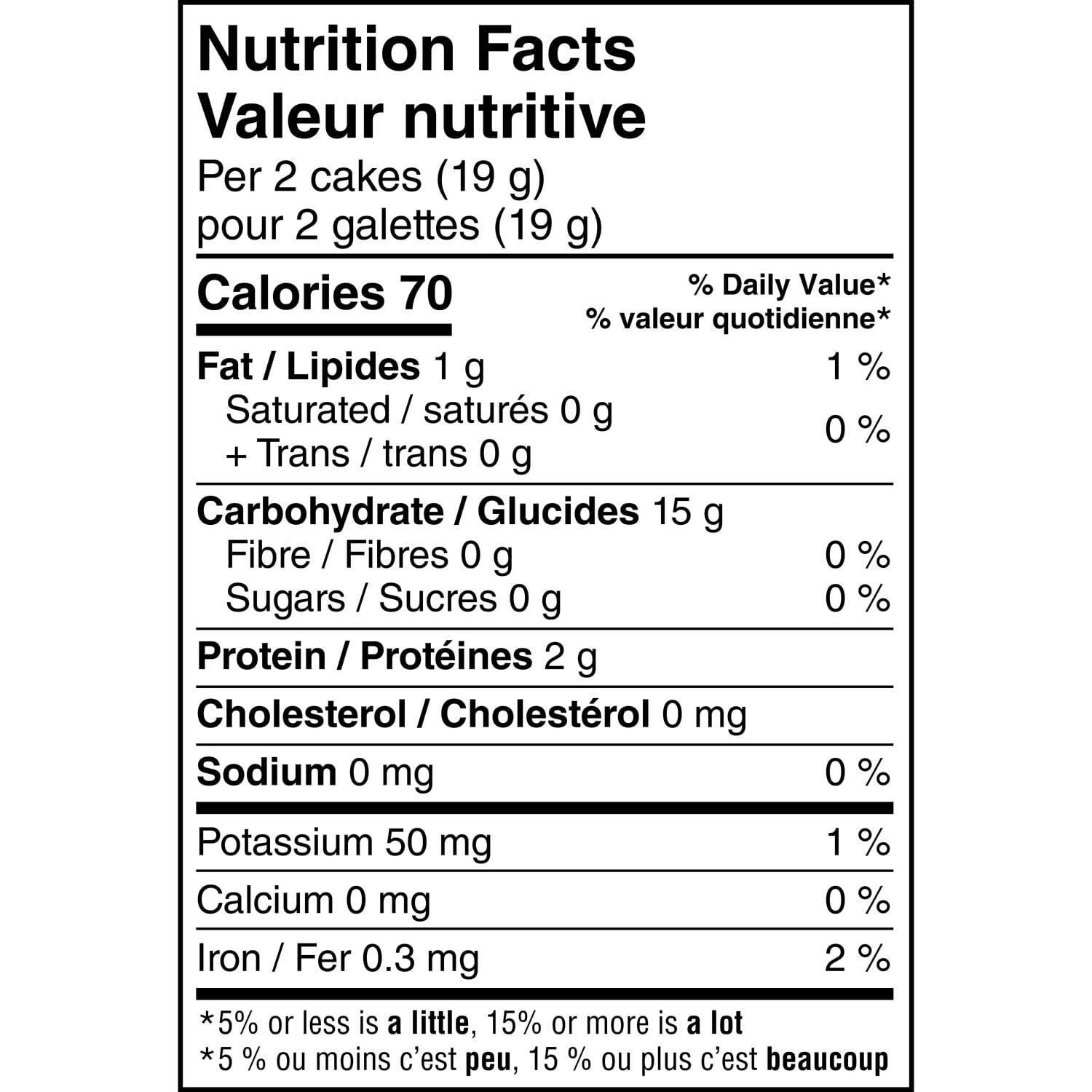 Quaker Crispy Minis Galettes de riz brun Nature