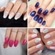 thumbnail image 4 of Juego de uñas acrílicas naturales para salones de arte y uso doméstico, cobertura total, 10 tamaños con caja de almacenamiento, 500 puntas cortas para uñas de ataúd, 4 of 4